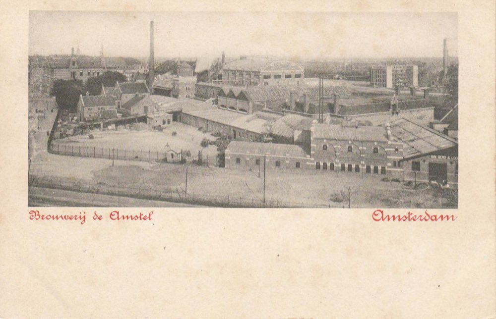 The Amstel brewery
