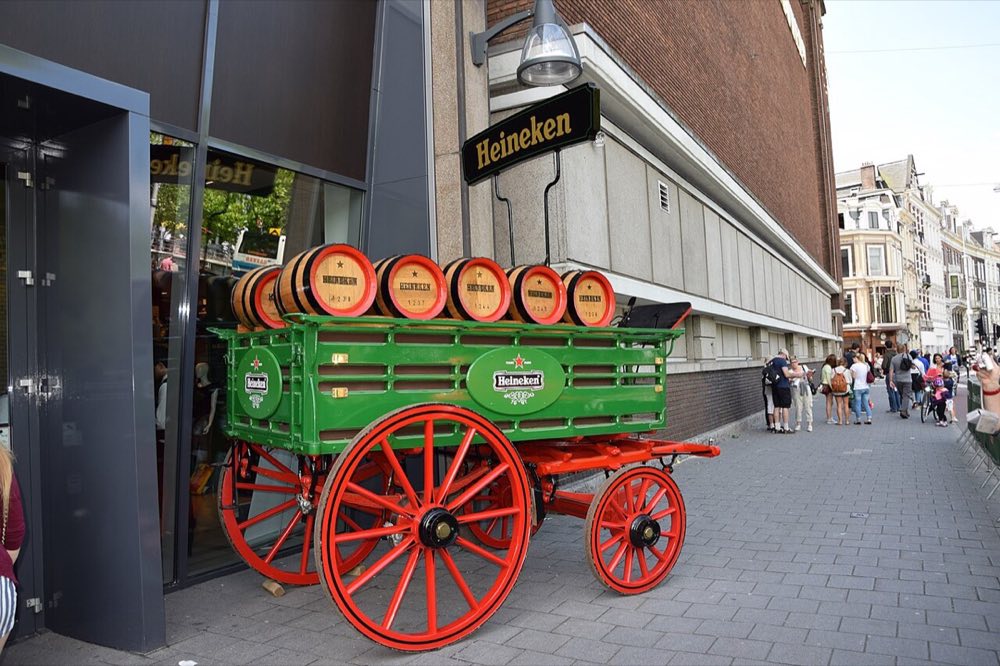 De brouwerij van Heineken